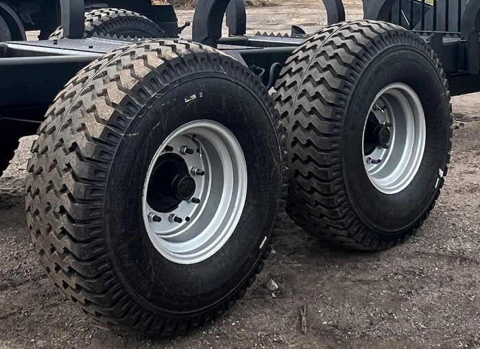 Колёса и диски полуприцепа ППЛ