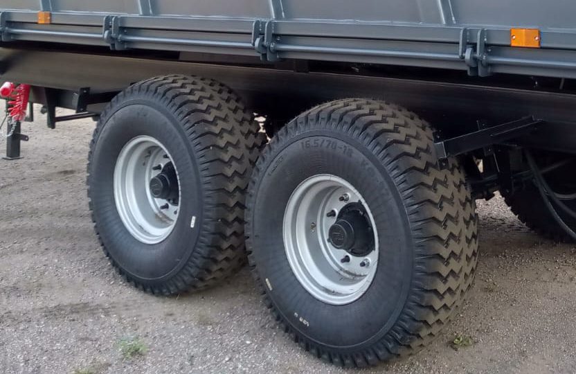 Двухосная тележка полуприцепа PPS-12